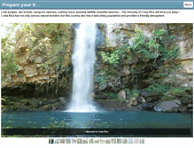 Tablet Screenshot of costaricainfotours.com